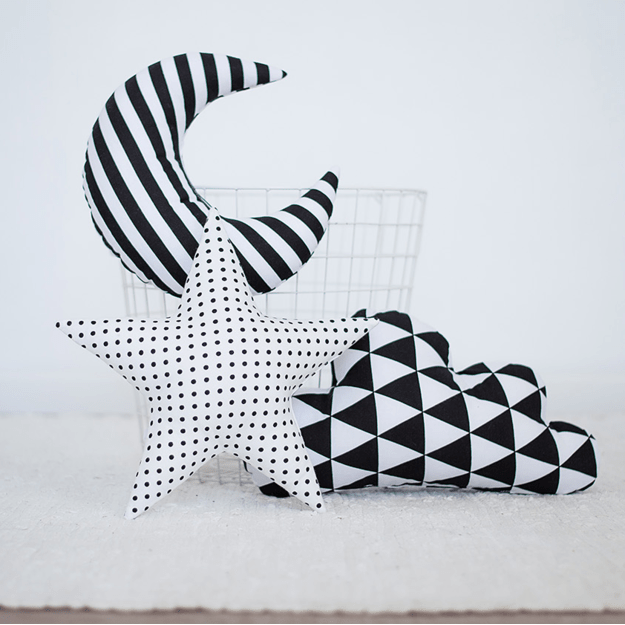 moon shaped pillow for babies