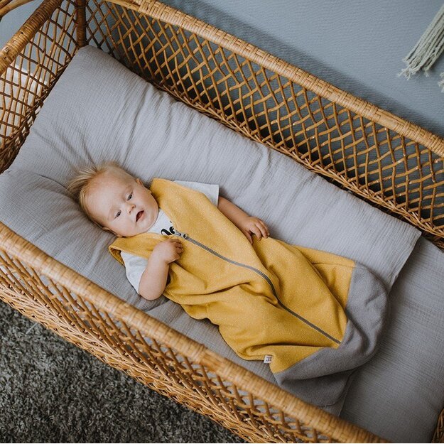 Baby Sleeping Bag: Mustard