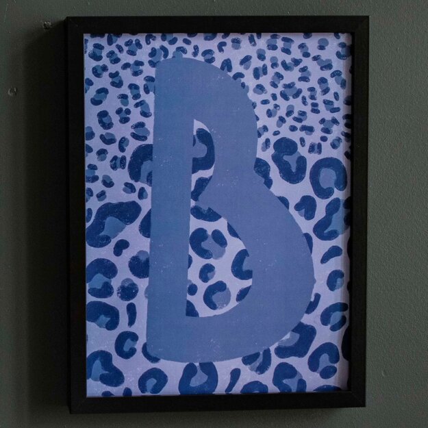 Personalized Printed wall poster Leopard