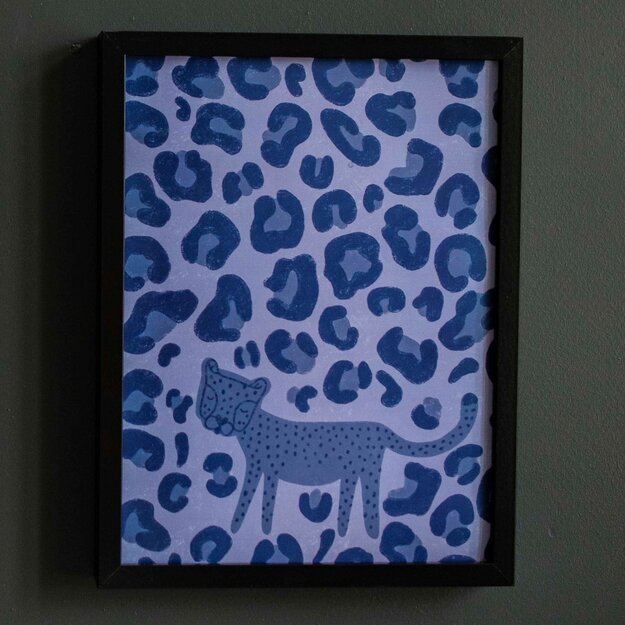 Printed wall poster Leopard